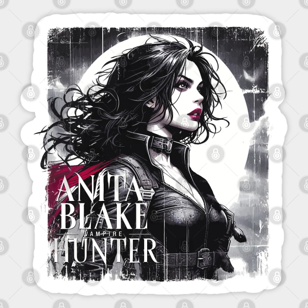 Anita Blake Vampire Hunter Sticker by Cutetopia